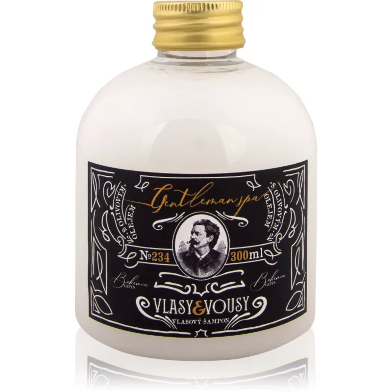 Bohemia Gifts & Cosmetics Gentleman Spa σαμπουάν για μαλλιά και γένια 300 ml
