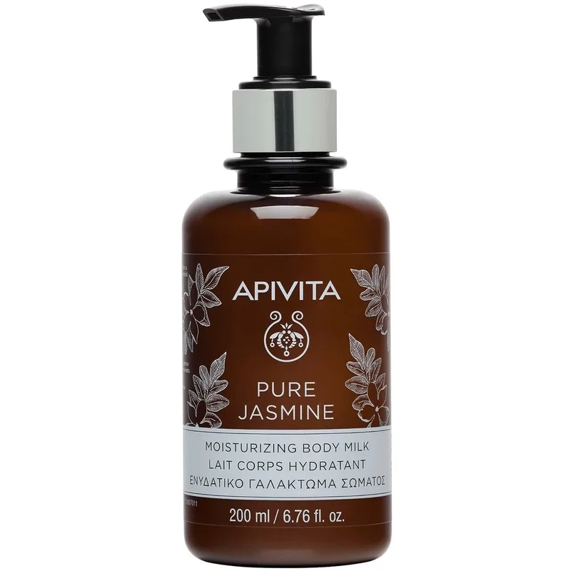 Apivita Pure Jasmine Ενυδατικό Γαλάκτωμα Σώματος με Άρωμα Γιασεμί 200ml