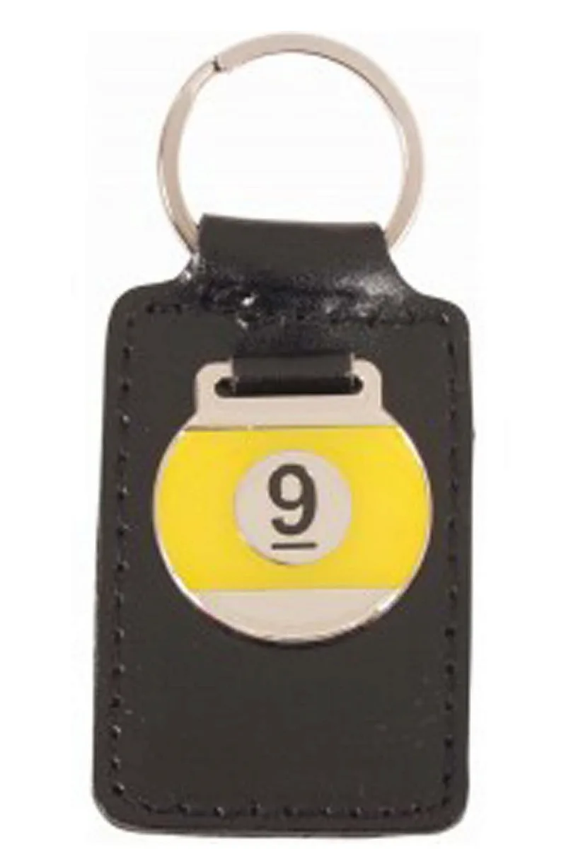 Μπρελόκ Joba Δερμάτινο 9 Ball keyhanger-leather-9