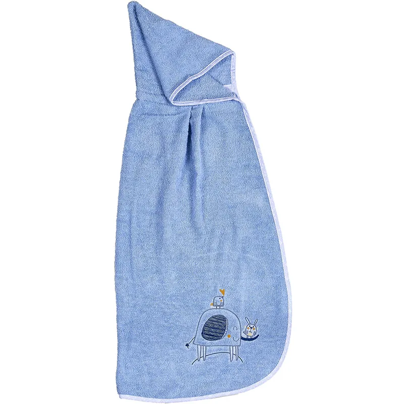 Βρεφική Κάπα 85x95 Κόσμος Μωρού Elephant Blue