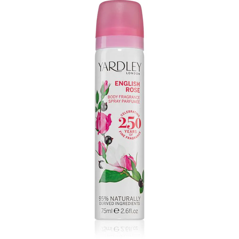 Yardley English Rose αποσμητικό σε σπρέι 75 ml