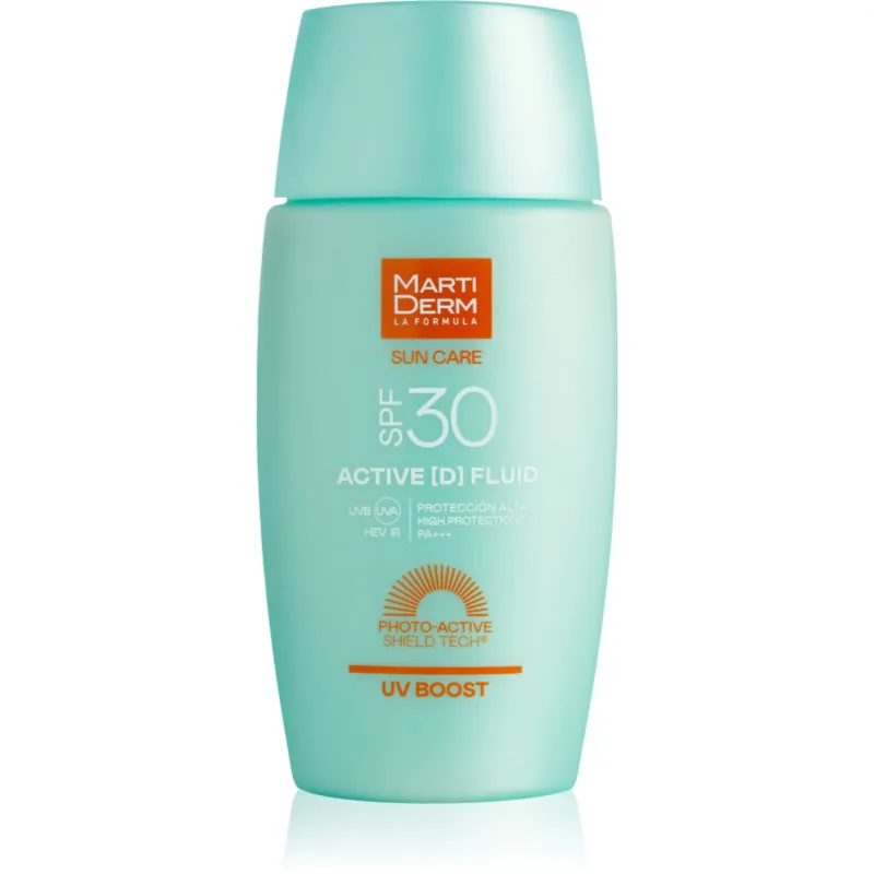 MartiDerm Sun Care Active D Fluid αντηλιακό υγρό για πρόσωπο SPF 30 50 ml