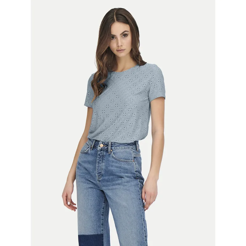 JDY T-Shirt 15158450 Γαλάζιο Regular Fit