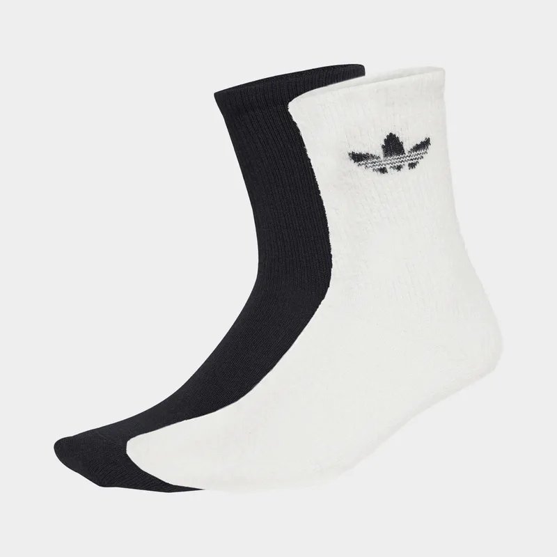 adidas Originals Fluffy Crew Sock 2 Pairs (9000242748_82632)