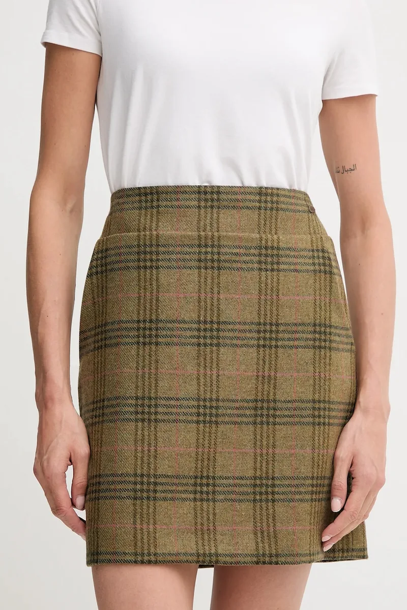 Μάλλινη φούστα Barbour BAMBURGH
