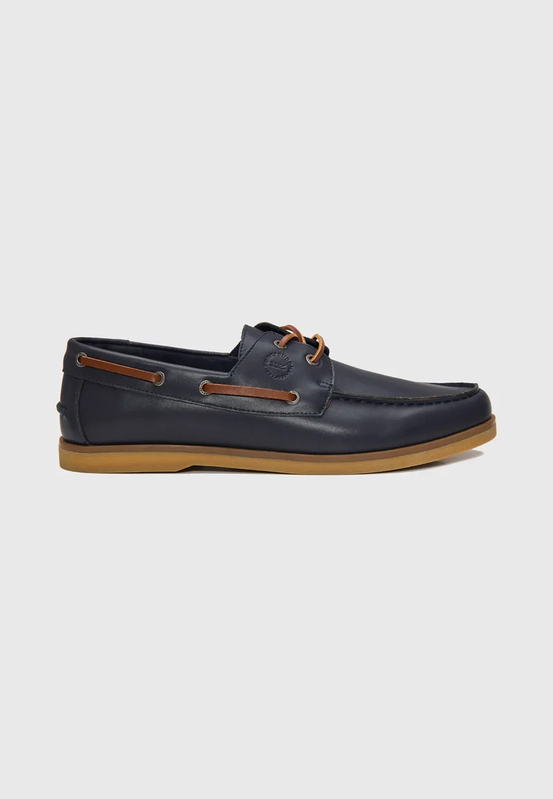 Ανδρικά δερμάτινα boat shoes