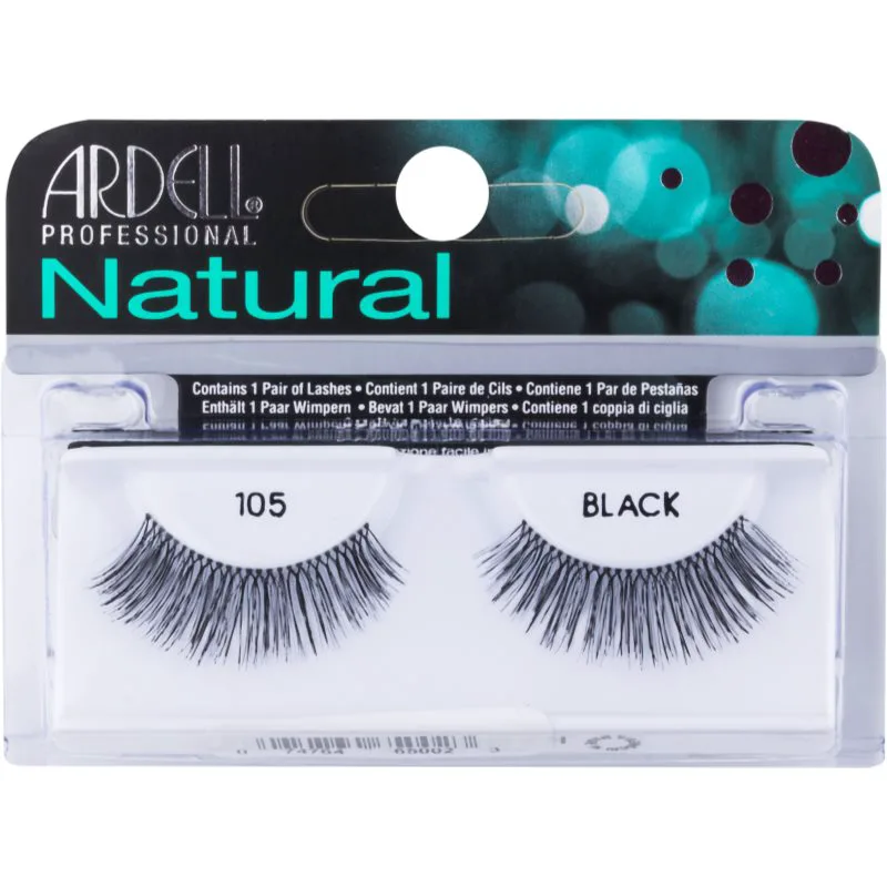 Ardell Natural ψεύτικες βλεφαρίδες 105 Black