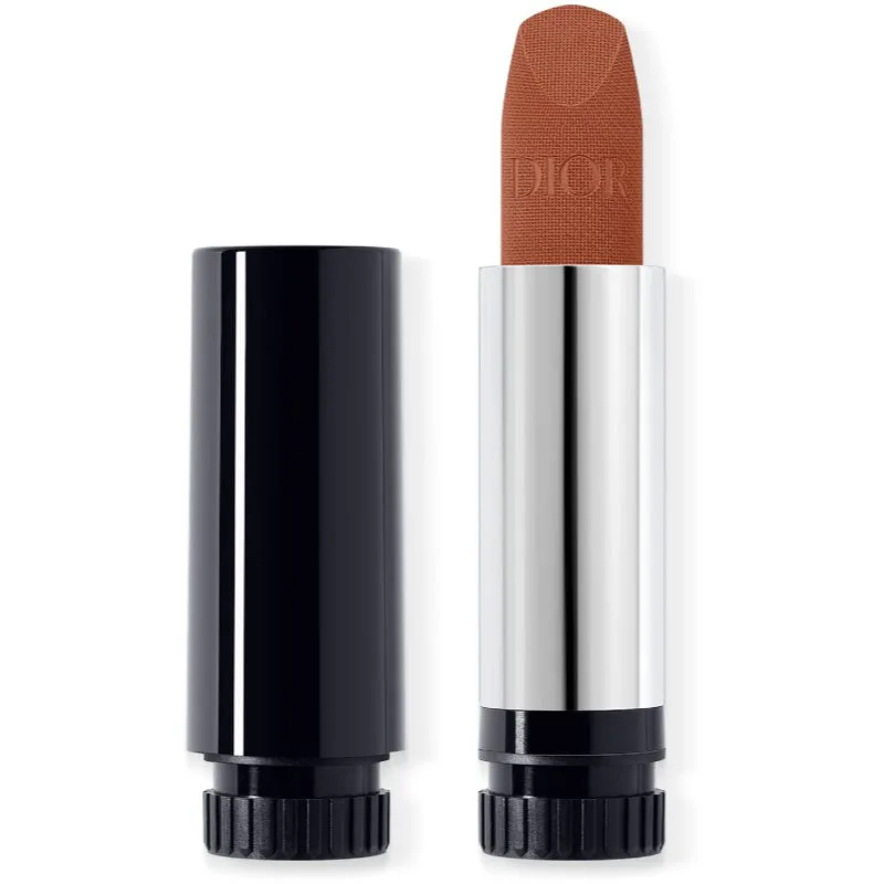 DIOR Rouge Dior The Refill μακράς διαρκείας κραγιόν ανταλλακτικό απόχρωση 737 Mystère Velvet 3.5 γρ