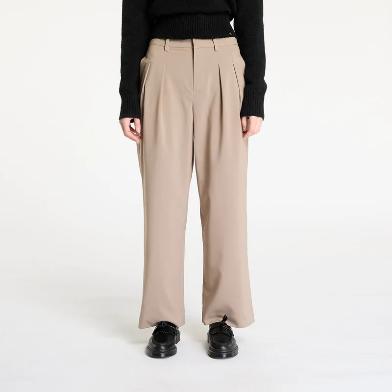 Παντελόνια Calvin Klein Jeans Tailored Wide Leg Pants Gray 30
