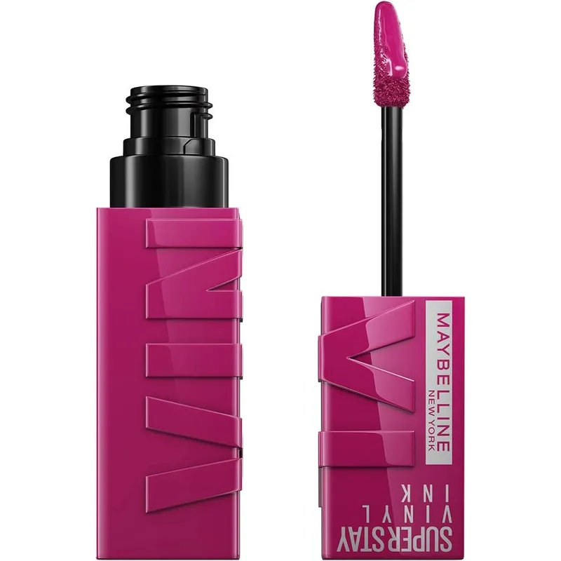 Maybelline Superstay Vinyl Ink Υγρό Κραγιόν με Vinyl Τελείωμα για Χείλη με Έντονο Χρώμα & Διάρκεια 1 Τεμάχιο - 170. Unafraid