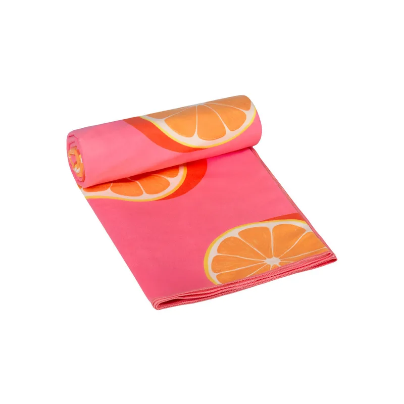 Πετσέτα Θαλάσσης Microfiber Με Τσαντάκι 90x180εκ. Πορτοκαλί Pop Estia 01-44534 (Ύφασμα: Microfiber, Χρώμα: Πορτοκαλί) - estia - 01-44534