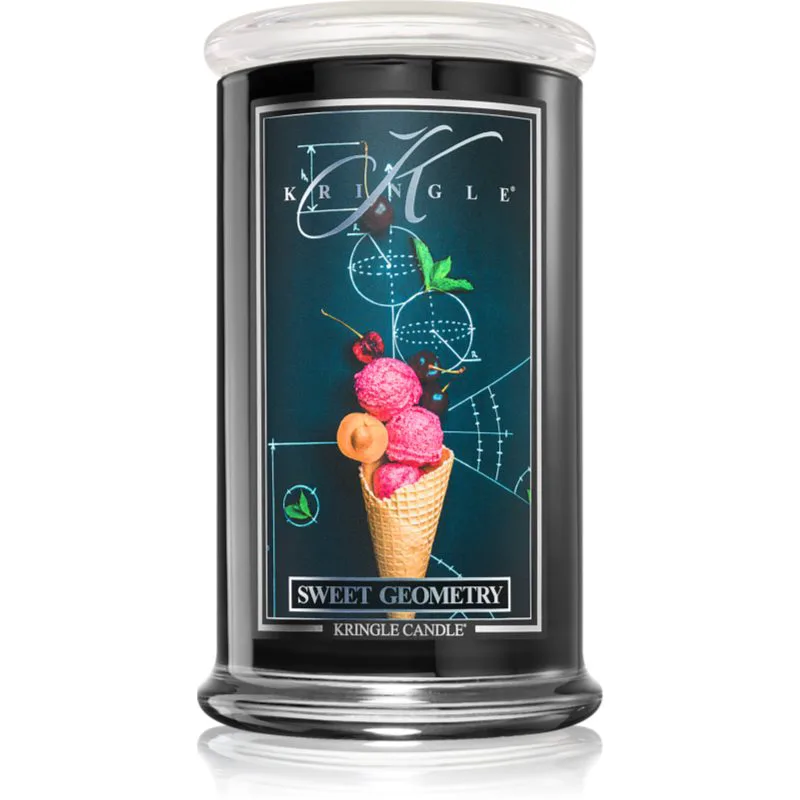 Kringle Candle Reserve Sweet Geometry αρωματικό κερί 624 γρ