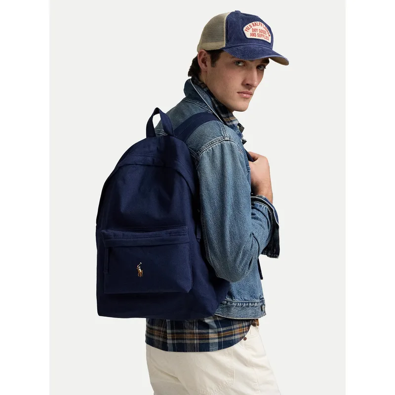 Σακίδιο Polo Ralph Lauren 405967604002 Σκούρο μπλε