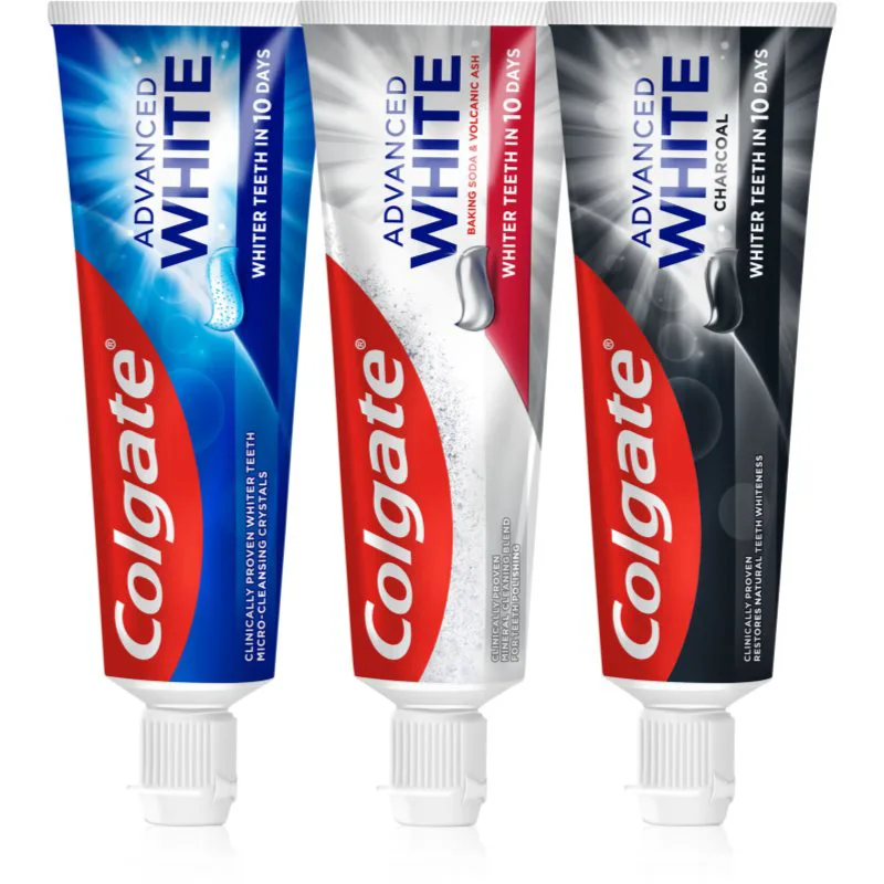 Colgate Advanced White Mix Trio λευκαντική οδοντόκρεμα