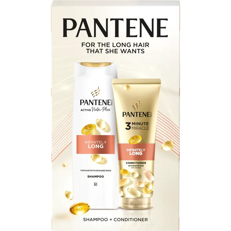 Pantene For Infinitely Long Hair Set σετ δώρου για μακριά μαλλιά