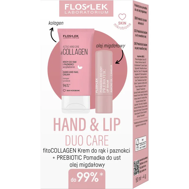 FlosLek Laboratorium Set Hand & Lip σετ δώρου