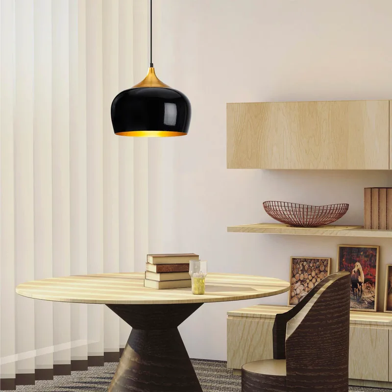 Φωτιστικό Οροφής Μονόφωτο A-G Berceste 521SHN3170 Black