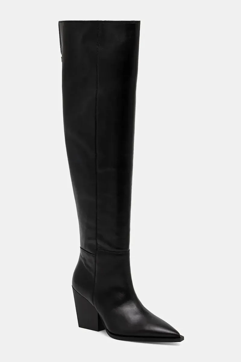 Δερμάτινες μπότες AllSaints Reina Zip Boot