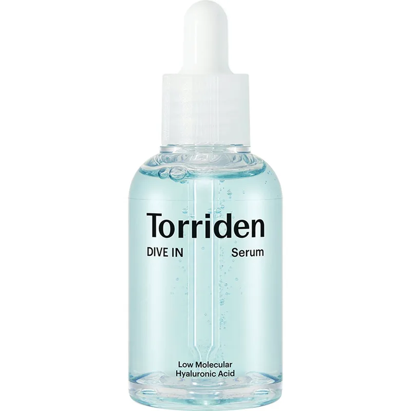 Torriden Dive in Low Molecular Hyaluronic Acid Serum Ορός Προσώπου Βαθιάς Ενυδάτωσης που Παρέχει σε Βάθος Υγρασία & Ενισχύει τον Δερματικό Φραγμό 50ml