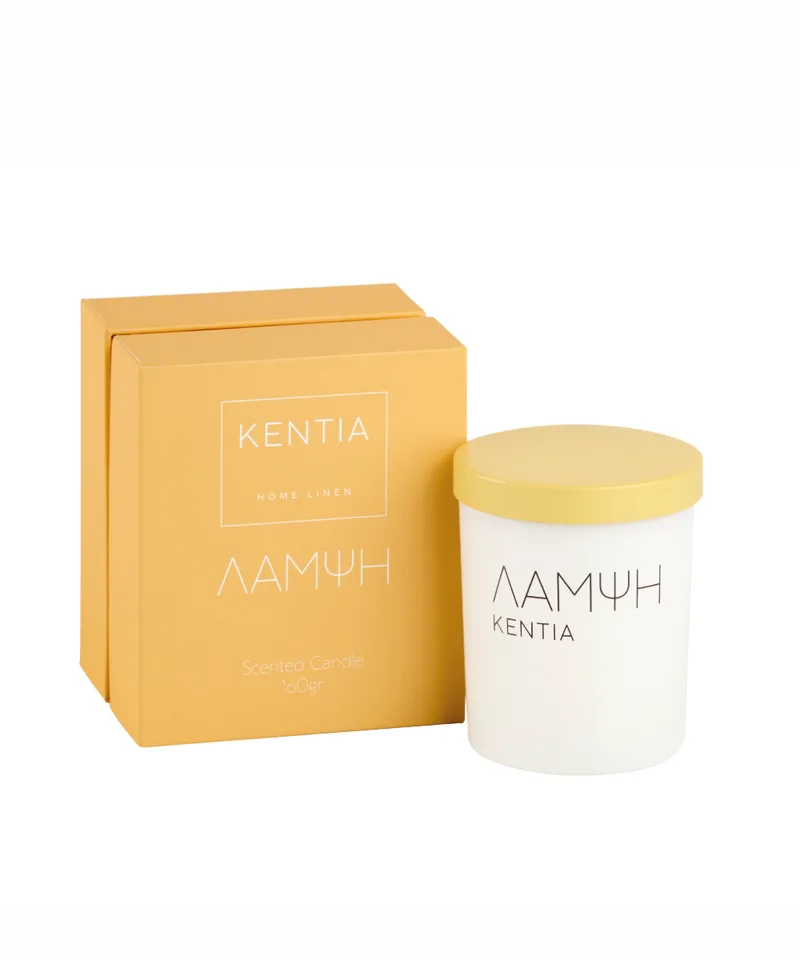 MOOD 25 ΛΑΜΨΗ ΑΡΩΜΑΤΙΚΟ ΚΕΡΙ GINGER LEMON TART 160gr