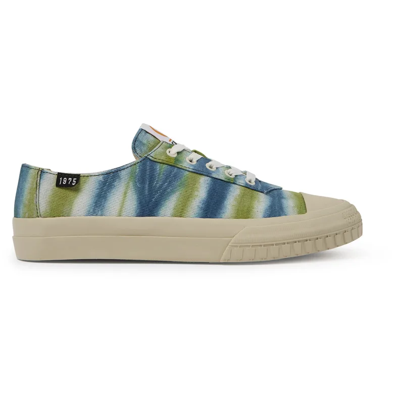 CAMPER Camper x EFI - Sneakers Για Ανδρικα - Μπλε,Πράσινο,Λευκό, Μέγεθος 42, Cotton fabric