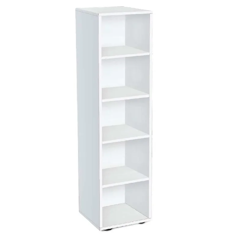 Βιβλιοθήκη Etazerka AVA 5.1 Λευκή, 39x33x184,3, Genomax