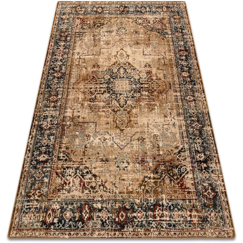 Χαλιά Rugsx Μαλλί χαλί POLONIA KALAR σμαράγδι 300x400 cm