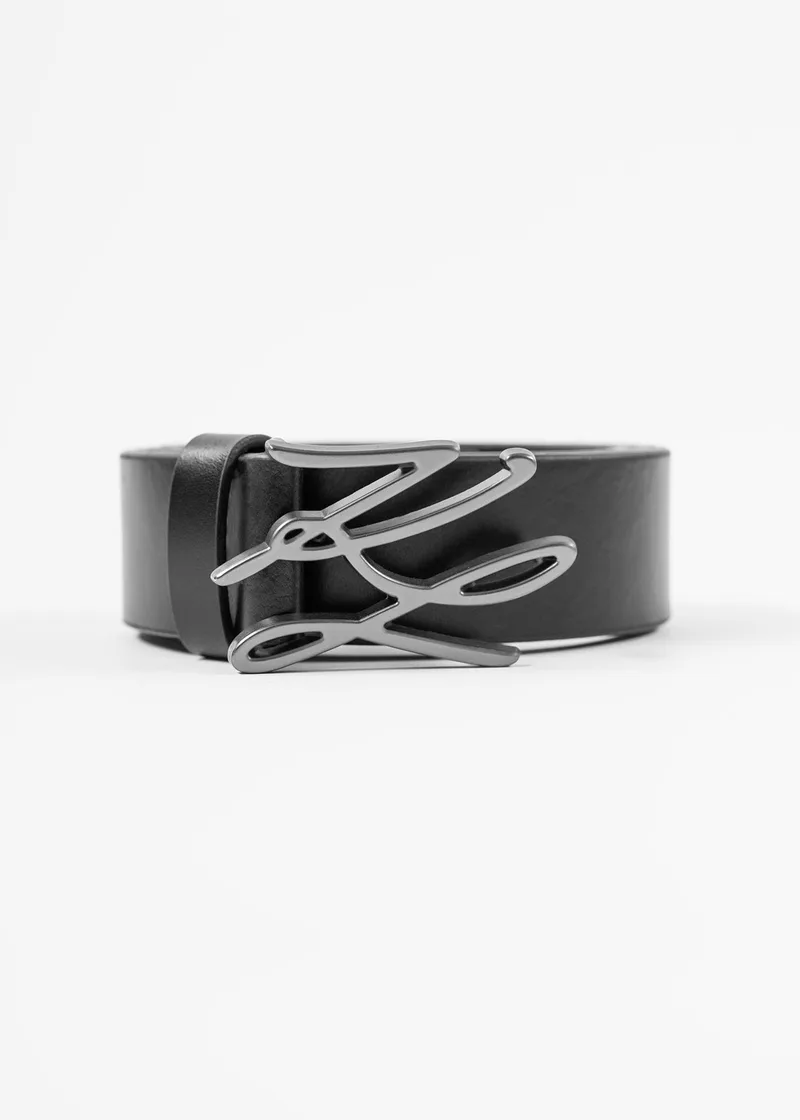 Karl Lagerfeld Ζώνη της σειράς Belt - 815300 534450 990 Black