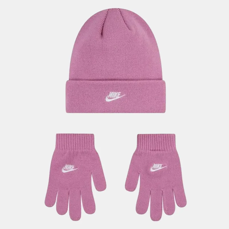 Nike Boys Club Παιδικός Σετ Σκούφος - Γάντια (9000197784_43230)