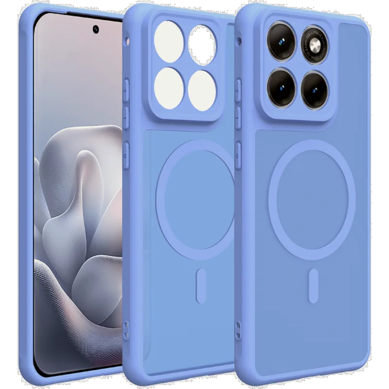 Θήκη Motorola Edge 70 Fusion Techsuit HaloFrost II MagSafe Σκληρή Ημιδιάφανη με MagSafe - Sky Blue (5949419367418)
