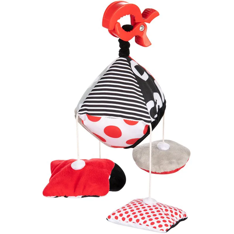 Canpol babies Sensory κρεμαστό παιχνίδι δραστηριοτήτων με έντονα χρώματα με κλιπ 0m+ 1 τμχ