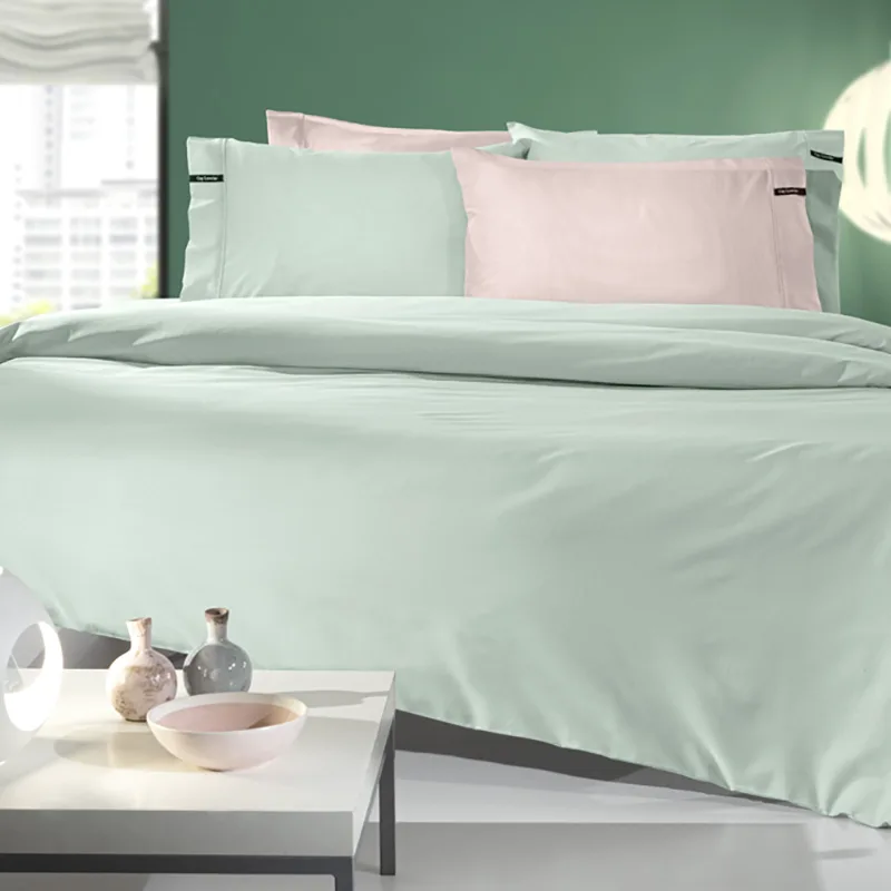 Σεντόνι Μεμονωμένο Υπέρδιπλο 240X270 Guy Laroche Minimal Mint Χωρίς Λάστιχο (240x270)