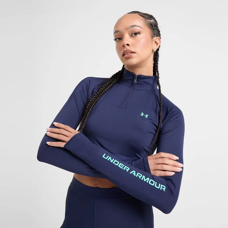 Under Armour HeatGear Wordmark Γυναικεία Μπλούζα με Μακρύ Μανίκι (9000220368_84395)
