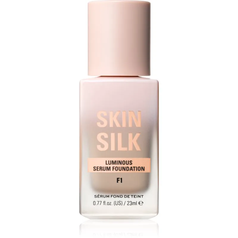 Revolution Skin Silk Serum Foundation ελαφρύ μακιγιάζ με λαμπρυντική επίδραση απόχρωση F1 23 ml
