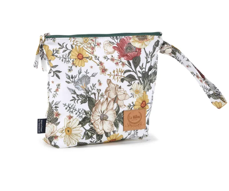 Waterproof Cosmetic Bag Vintage Meadow