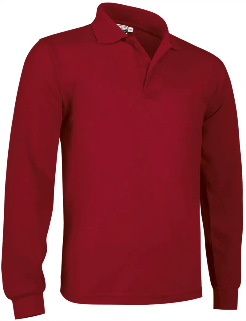 Μακρυμάνικο Polo Shirt PREDATOR Valento POVATOLRJ Lotto Red