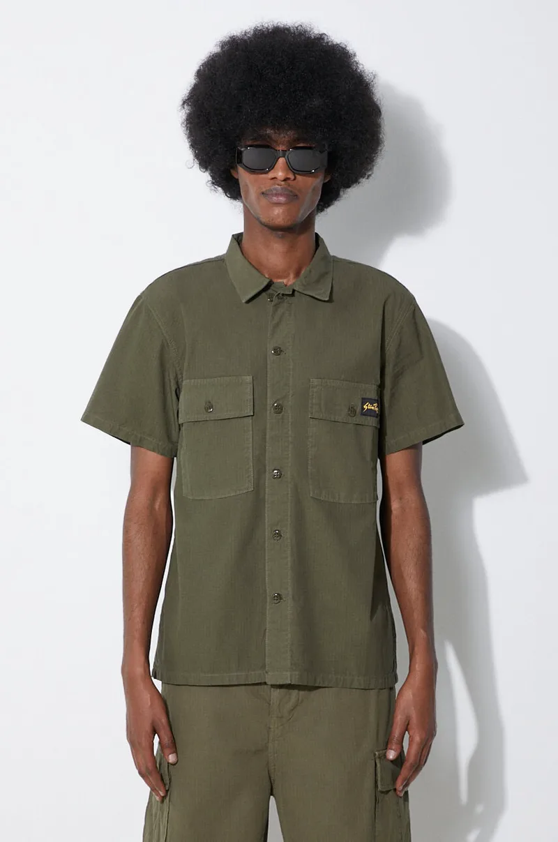 Βαμβακερό πουκάμισο Stan Ray Cpo Short Sleeve