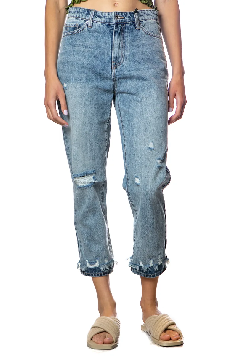 Armani Exchange - Παντελόνι Τζιν Γυναικείο 3RYJ16Y1MAZ-1500