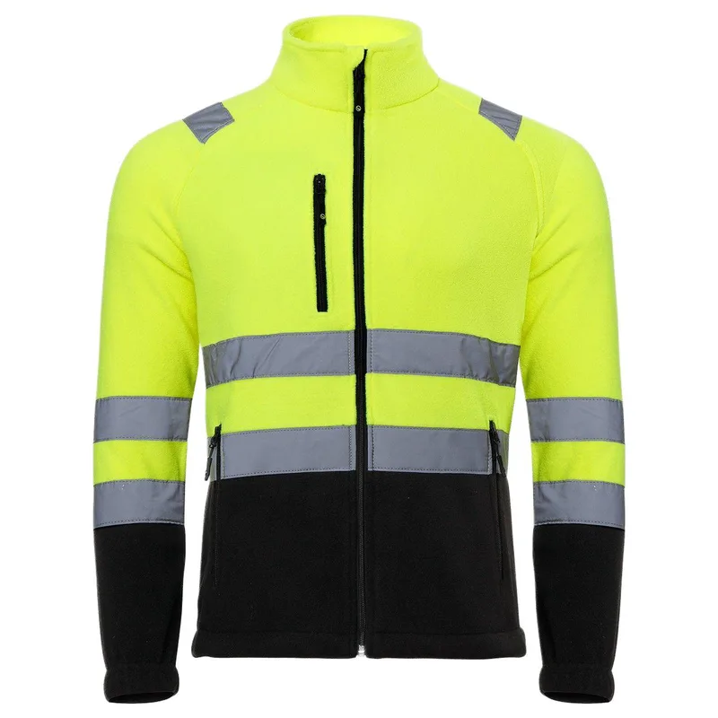 PRISMA HV FLEECE Ανακλαστική ζακέτα STENSO 04100254 Yellow