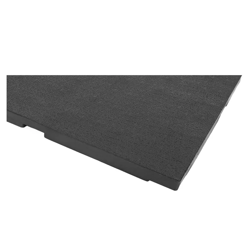 Λαστιχένιο Πάτωμα Original Πλακάκι 100x100cm 15mm Μαύρο