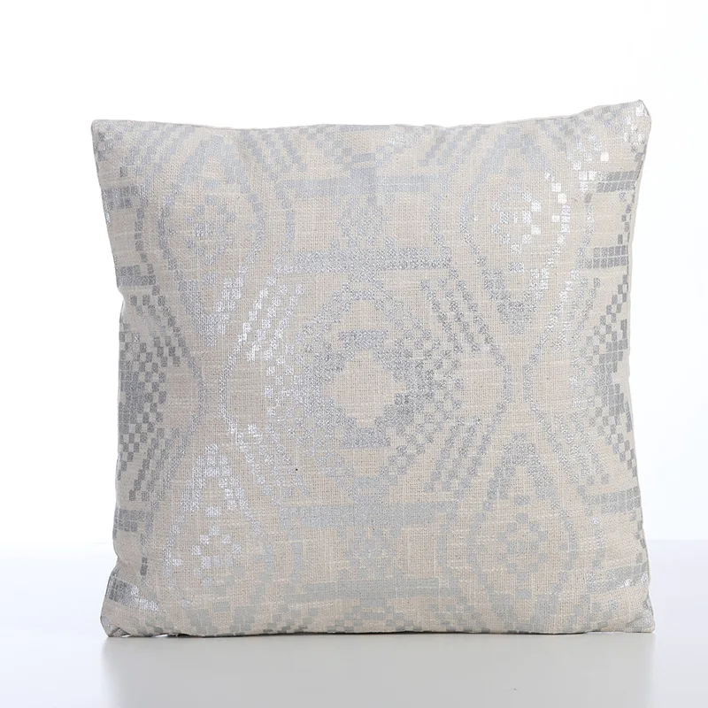 Διακοσμητικό Μαξιλάρι 45X45 Nef Nef Glam Silver (45x45)