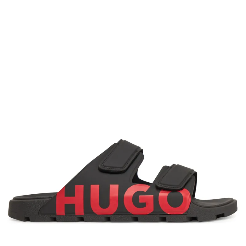 Παντόφλες HUGO Evander 50542042 Μαύρο