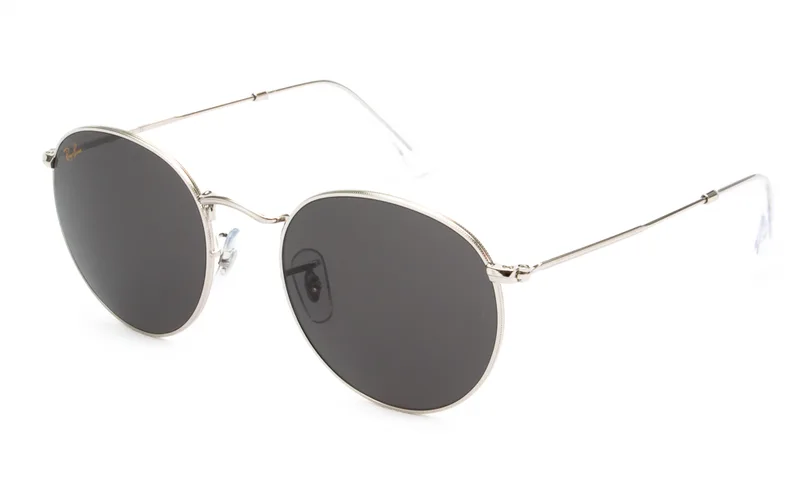 RAY BAN ΓΥΑΛΙΑ ΗΛΙΟΥ RAY BAN ROUND METAL 3447 9198B1 5321 3447 Ασημί