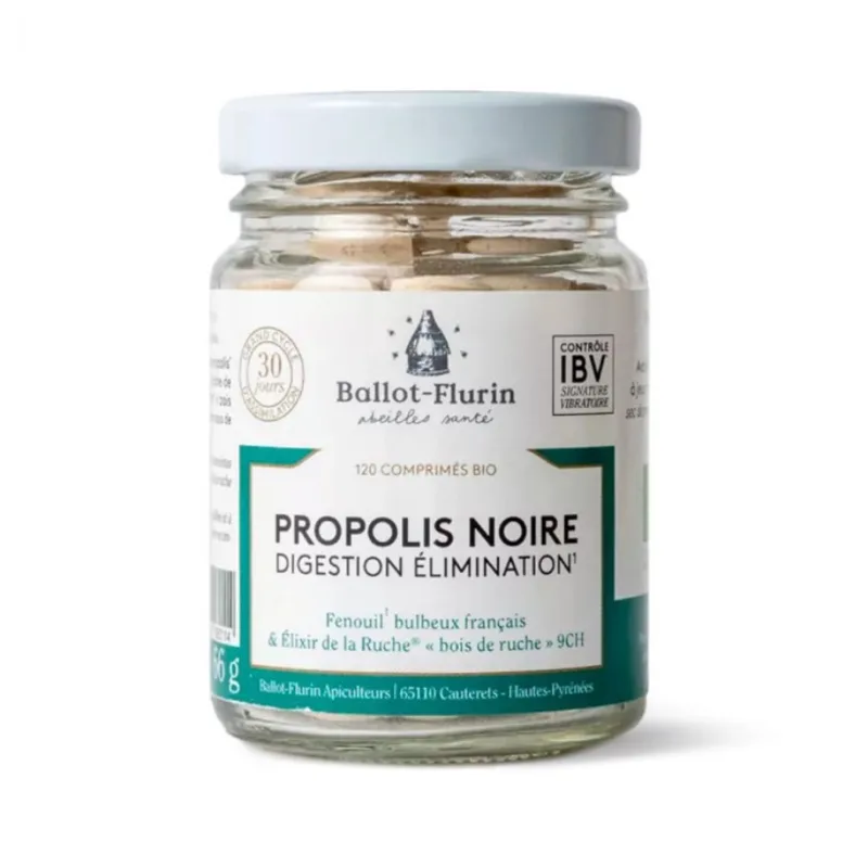 Ballot-Flurin Black Propolis Digestion Elimination 120 tablets