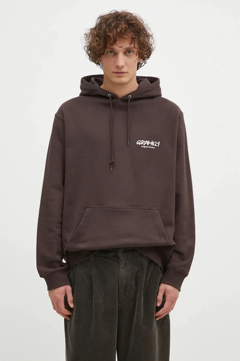 Βαμβακερή μπλούζα Gramicci Original Fredm Hoded Sweatshrt
