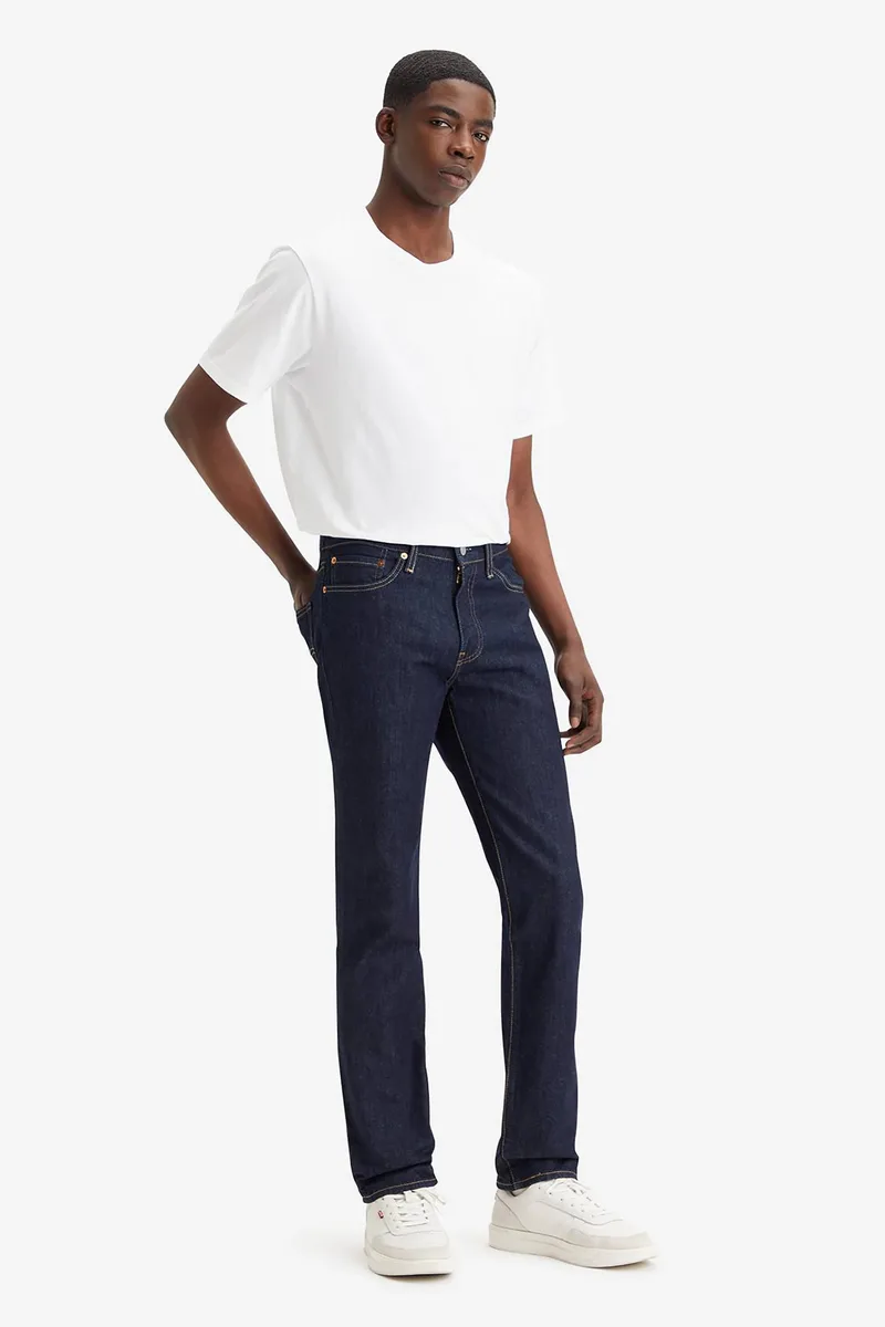 Levi's® ανδρικό τζιν παντελόνι πεντάτσεπο Slim Fit "511™" - 045111786 Denim Blue Σκούρο