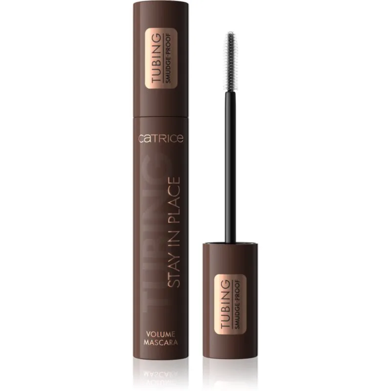 Catrice TUBING Stay In Place μάσκαρα για όγκο απόχρωση 020 Panda-Proof Brown 11 ml