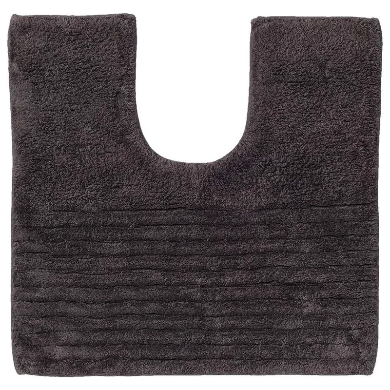 Ταπέτο Λεκάνης Βαμβακερό 45x50εκ. Essence Anthracite Sealskin 294438413 (Ύφασμα: Βαμβάκι 100%, Χρώμα: Ανθρακί) - sealskin - sl-294438413