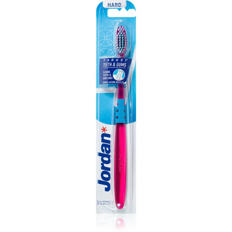 Jordan Target Teeth & Gums Hard οδοντόβουρτσα 1 τμχ