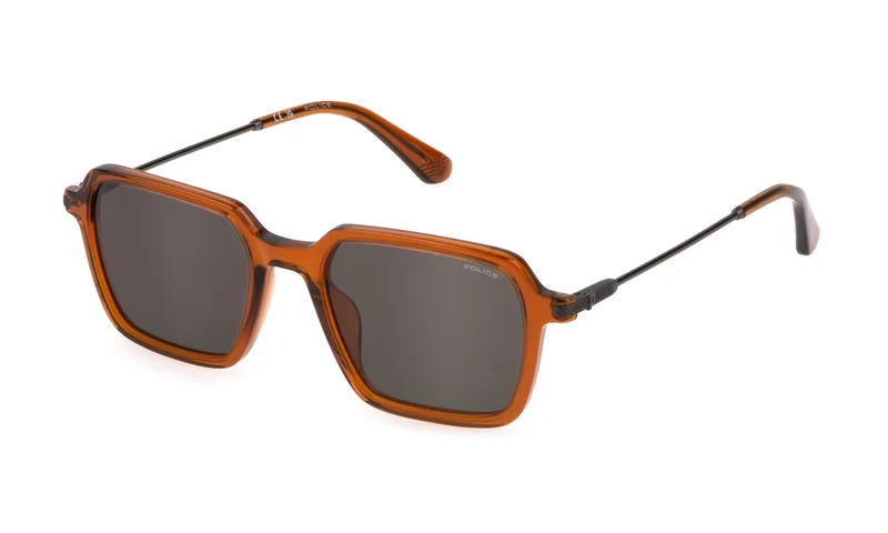Sunglasses Police Man SPLL10-520W45 (Lens/Bridge/Temple) 52/20/145 mm